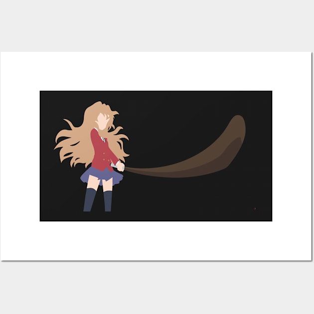 Taiga Sword Minimalist Wall Art by KokoroPopShop